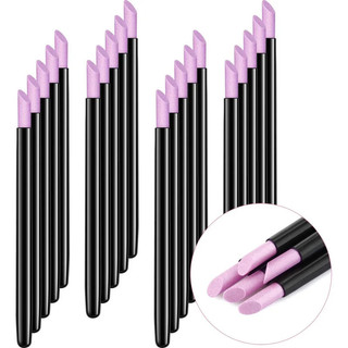 10/20 Pcs Arquivos De Unhas De Quartzo Portáteis-Bastões De Limpeza Para Remoção De Pele Morta E Calos , Ferramentas