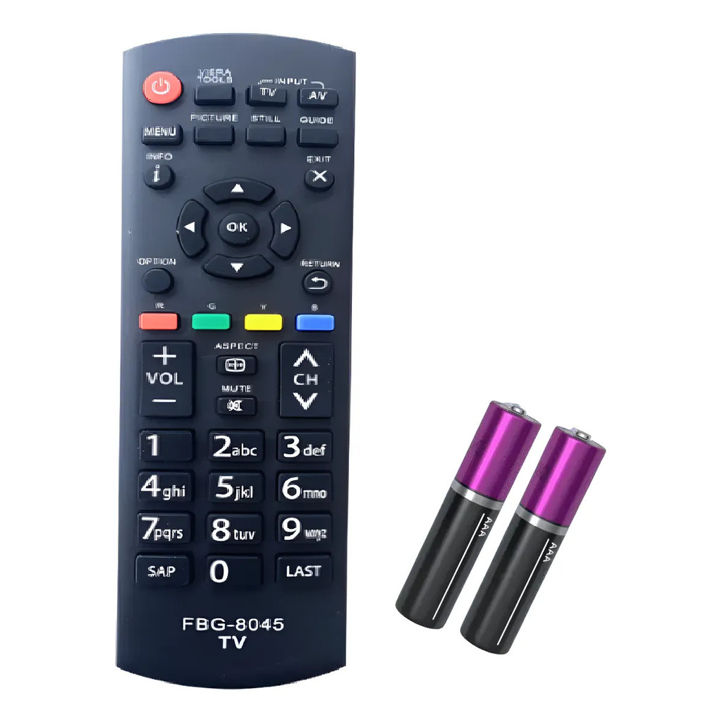 Controle Remoto Compatível Com Lcd Panasonic  - Fbg-8045