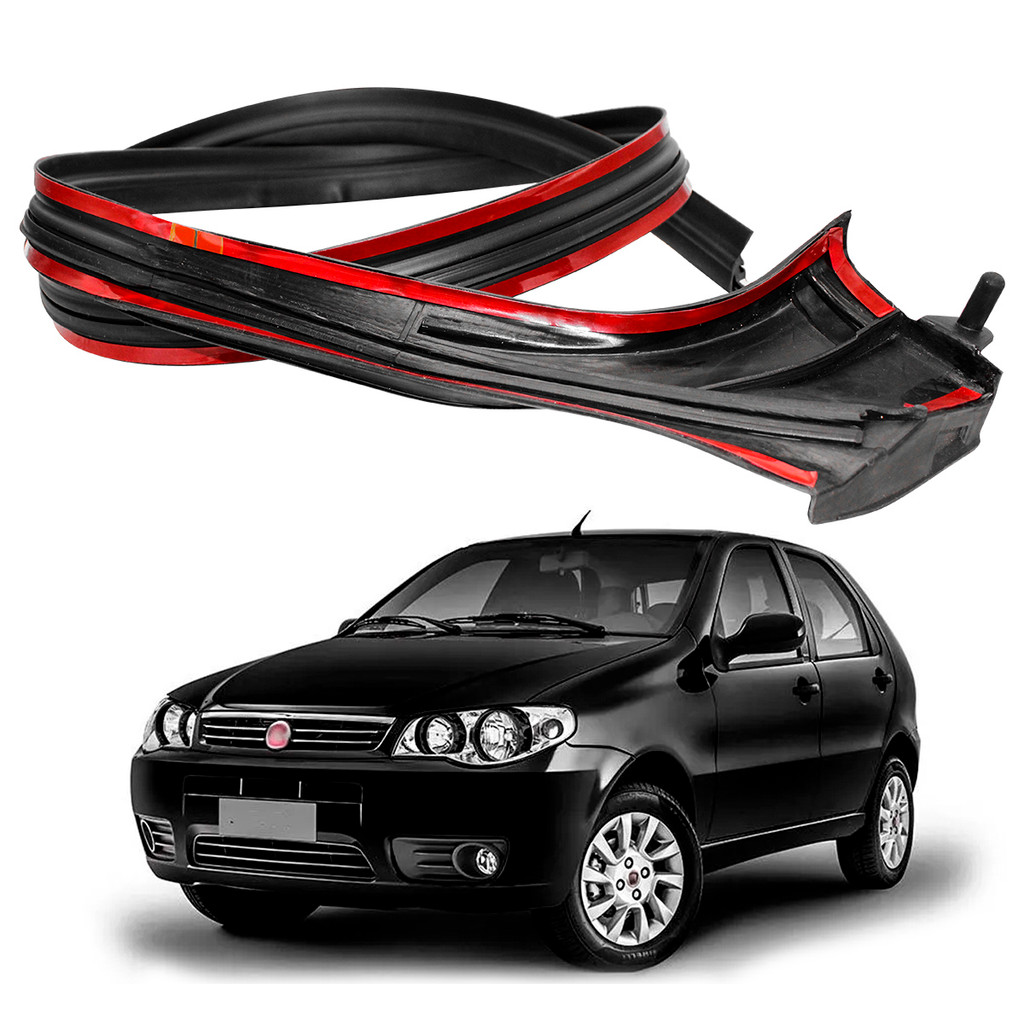 Pingadeira Flexível Auto Colante Palio 4 Portas 1996 Á 2011 em Oferta na Shopee