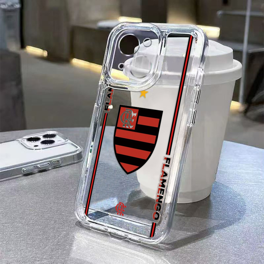 Softcase Samsung Flamengo Logotipo Para A15 A55 A54 A35 A05S A14 A34 A05 A03 S20 S21 S23 FE S24 S23 S25 ULTRA M53 M23 Ca