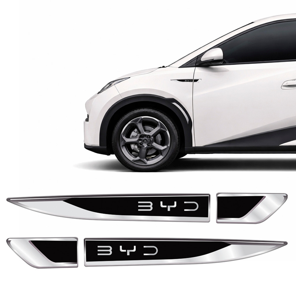 Adesivo Aplique Lateral Para Linha Byd Resinado Para-Lama
