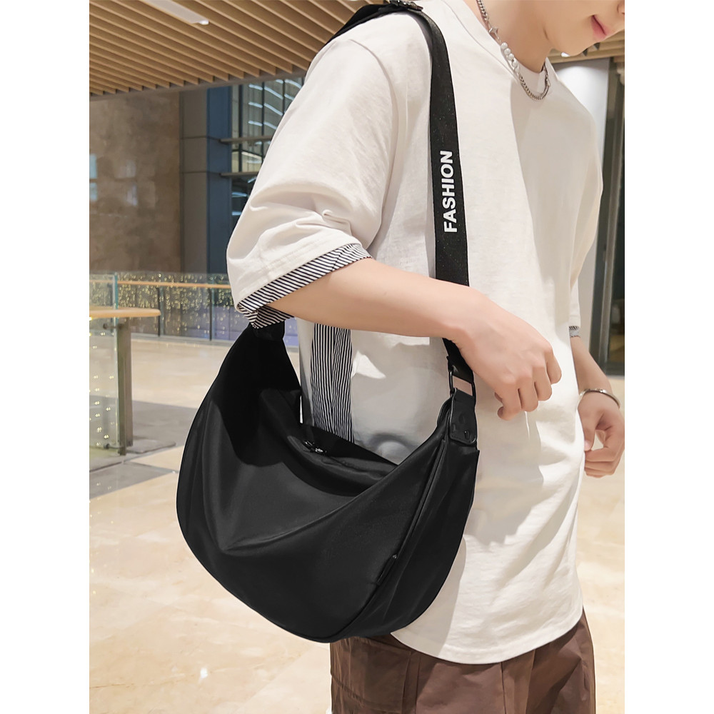 Bolsas masculinas 2026 novo estilo Casual estilo esportivo bolsas masculinas versão coreana bolsas masculinas de grande