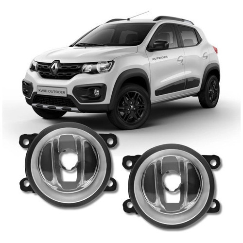 Par Farol Milha Renault Kwid 2017 2018 2019 2020