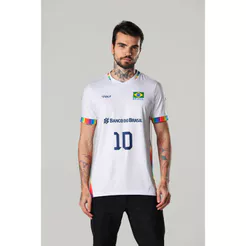 Camisa Orgulho LGBTQIAPN+ Vôlei Brasil Oficial Masculina Volt