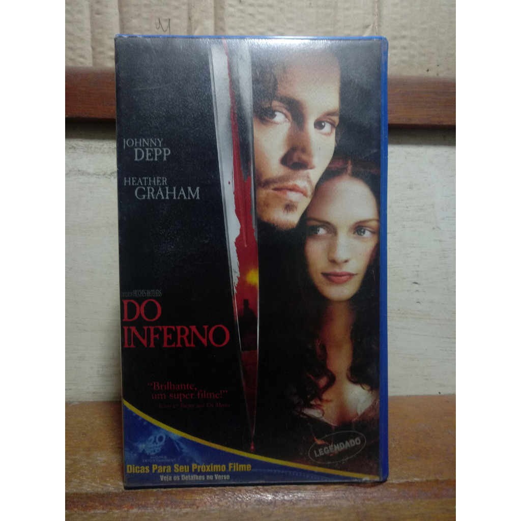 Vhs Do Inferno - Johnny Depp - Heather Graham