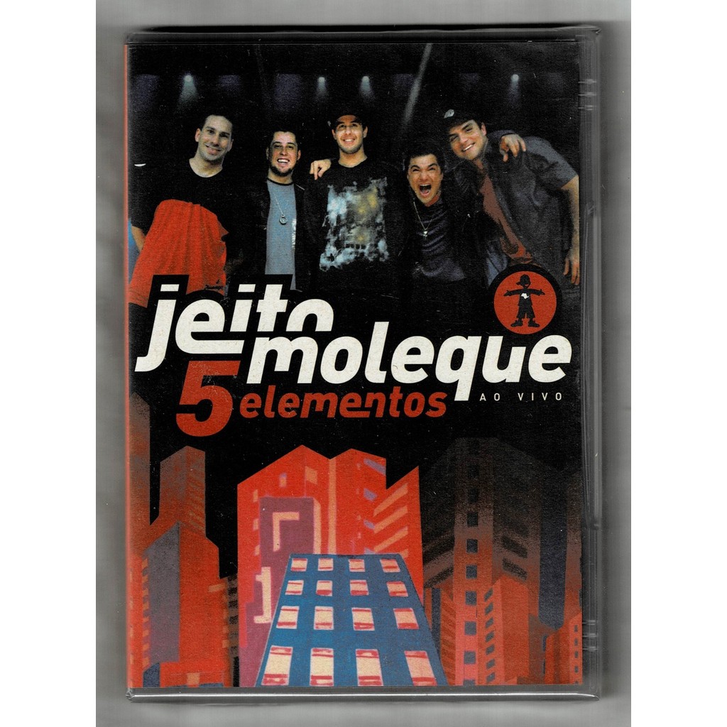 Jeito Moleque DVD 5 Elementos Ao Vivo