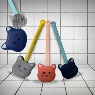 Limpador Sanitário de Silicone Antiodor – Escova Formato Gatinho em Oferta na Shopee