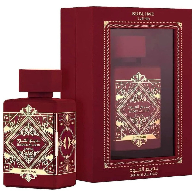 Perfume Árabe Bade'e Al Oud Sublime By Lattafa EDP 100ml em Oferta na Shopee