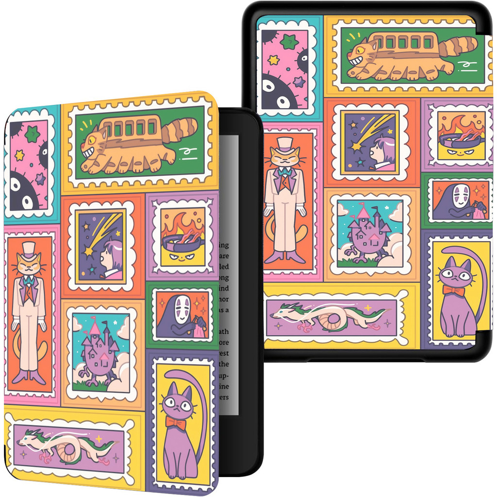 Para Kindle Paperwhite 10th 6 Polegadas 6.8'7 Básico 11th 12th 2024 2022 2021 , Despertar Automático Sono PJP7