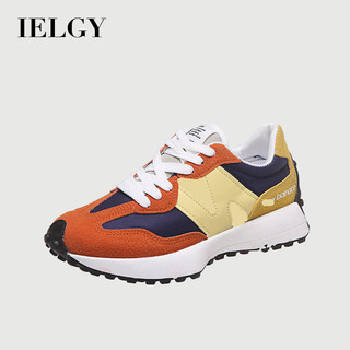 IELGY 2026 Sapatos Femininos Vermelhos Para Pai , Tênis De Sola Grossa Esportivos Respiráveis Mulheres