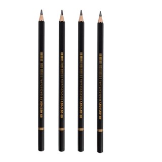 Lápis Preto 6B Leo&Leo 18Cm Com 4 Unidades Para Escritas E Desenhos Escolar Com Pontas Resistentes E Não Tóxico em Oferta na Shopee