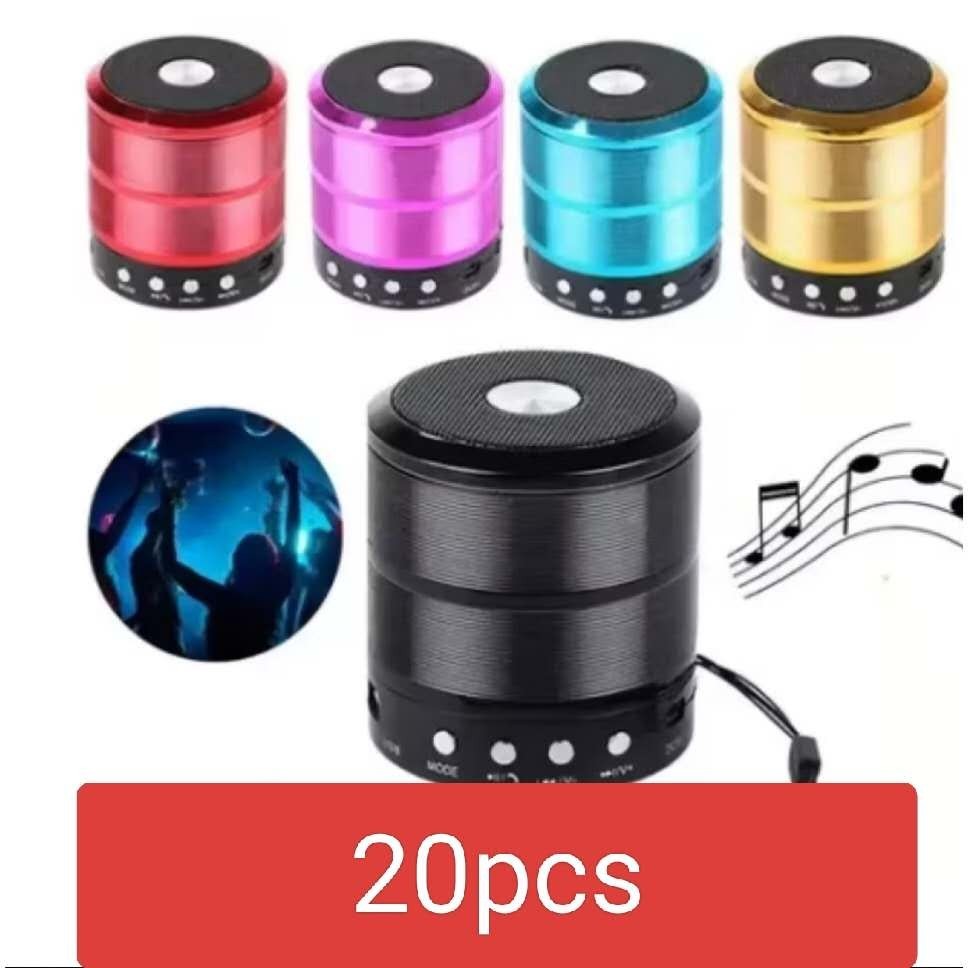 KIT 10 15 e20 atacado Clássico Mini Caixinha De Som 887 Bluetooth Portátil Bateria Recarregável