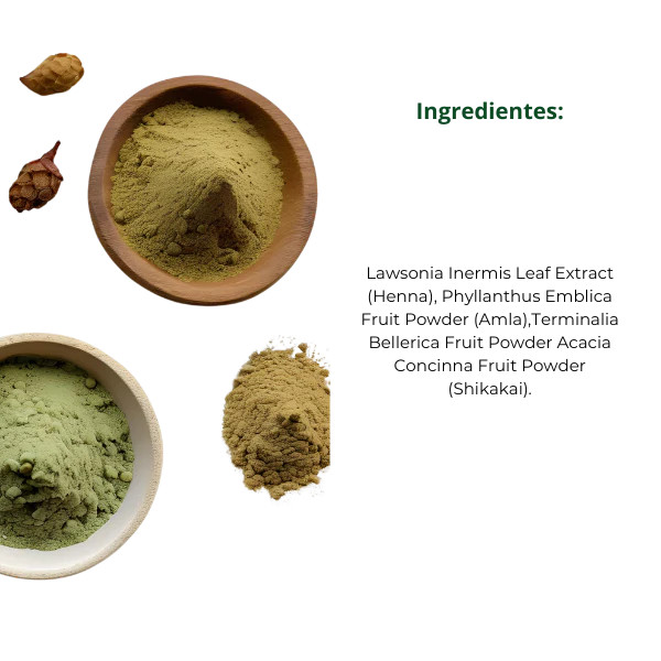 Tintura Natural Vegana Henna Pó Surya Coloração Louro Sueco