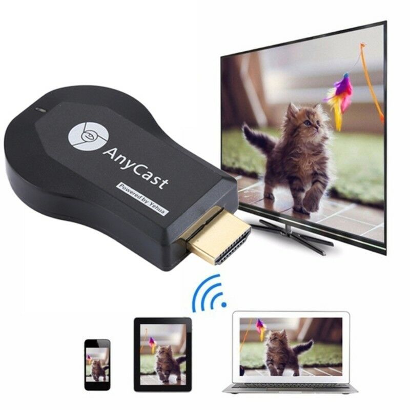 Dongle de Exibição Sem Fio / Espelhamento de Tela HDTV Sem Fio IOS Dispositivo AirPlay Push