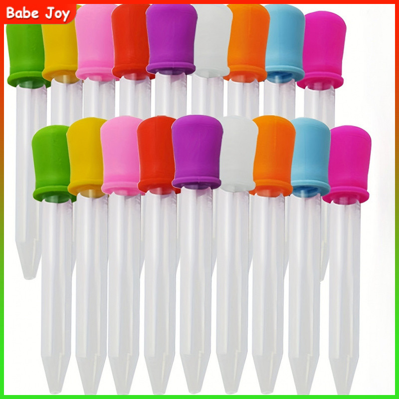6/8/15Pcs 5ml Conta-Gotas Transferência Espremedor Moldes Silicone Para A Confecção De Gomas