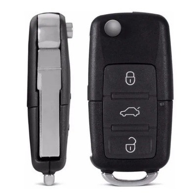 Chave Canivete VW Gol Voyage Saveiro Fox Polo Golf Bora G2 G3 G4 G5 em Oferta na Shopee