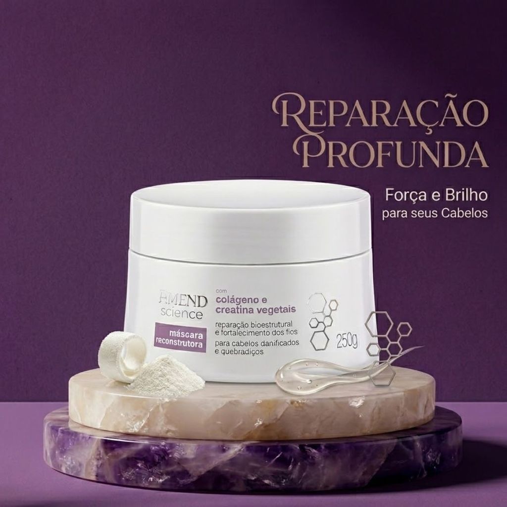 Máscara Reconstrutora Amend Science 250G - LANÇAMENTO