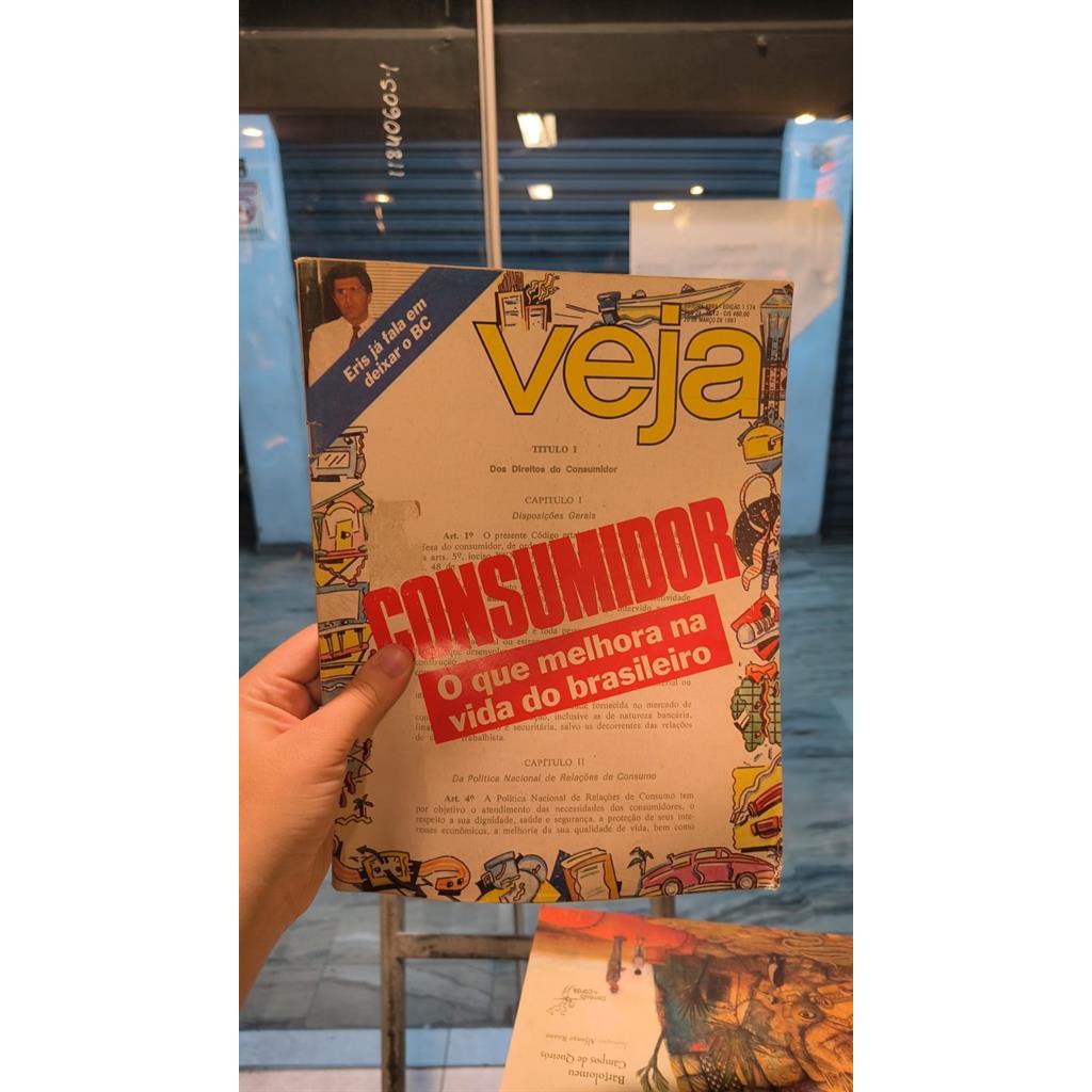 Revista Veja - Consumidor: O que melhora na vida do brasileiro - N 1174 autor Revista