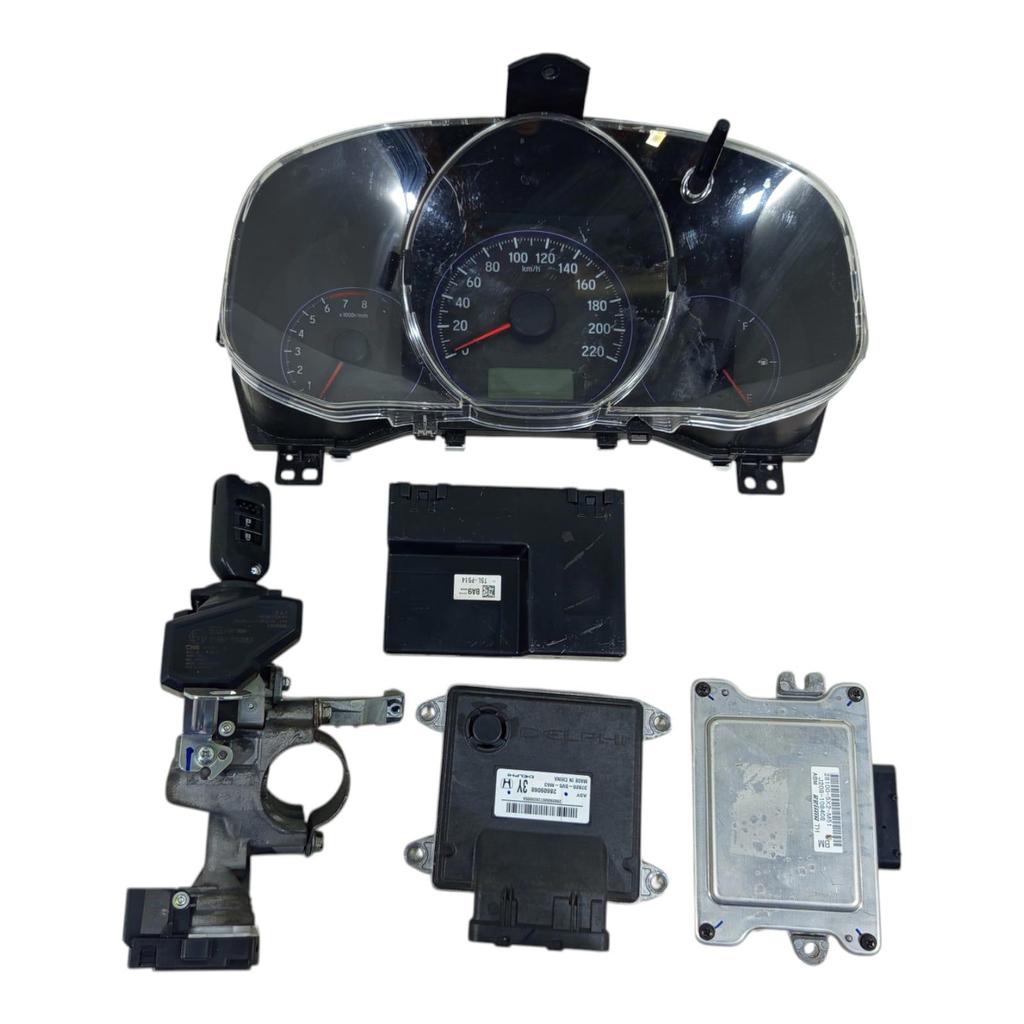 Kit Code Modulo Injeção Honda Fit Lx Cvt 2018 378205V5m63