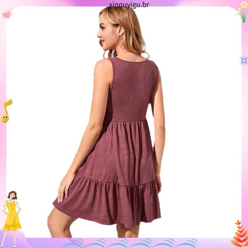 Kit 3 Vestido Alcinha Diversas Cores Viscolycra Premium Alças Transpassado Casual Grávida Amamentar