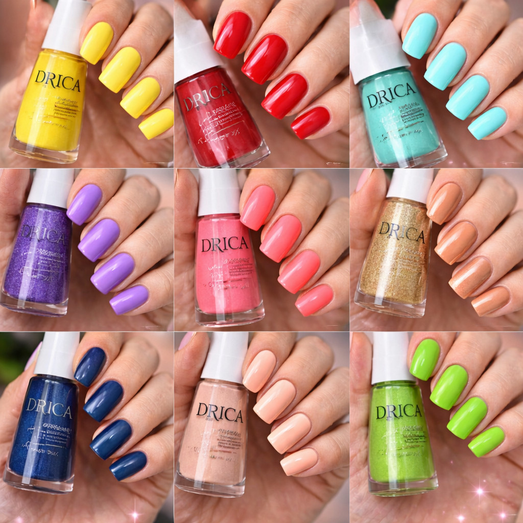Kit Com 40 Esmaltes Drica - Cores Variadas