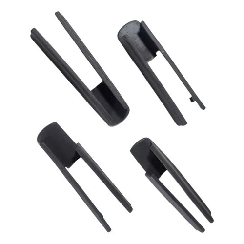 Kit Acabamento Trilho Banco Nissan Sentra Aut 2008 2009 Preto