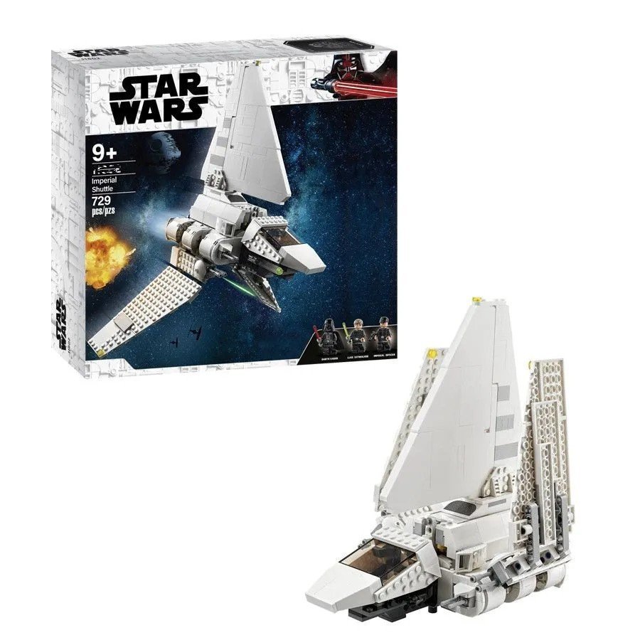 Compatível com Lego Star Wars 75405 Home No. 1 Star Cruiser 75302 Ônibus Imperial Brinquedos de Blocos de Montar