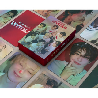 KPOP 55 Pçs/caixa ENHYPEN Cartões Holográficos ROMANCE: Cartão de Coleção UNTOL Laser LOMO KEP5
