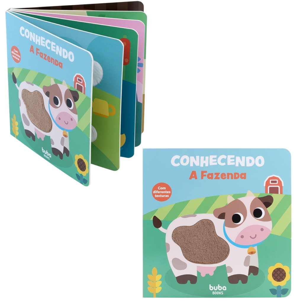 Livro Com Texturas Conhecendo A Fazenda 22330 - Buba