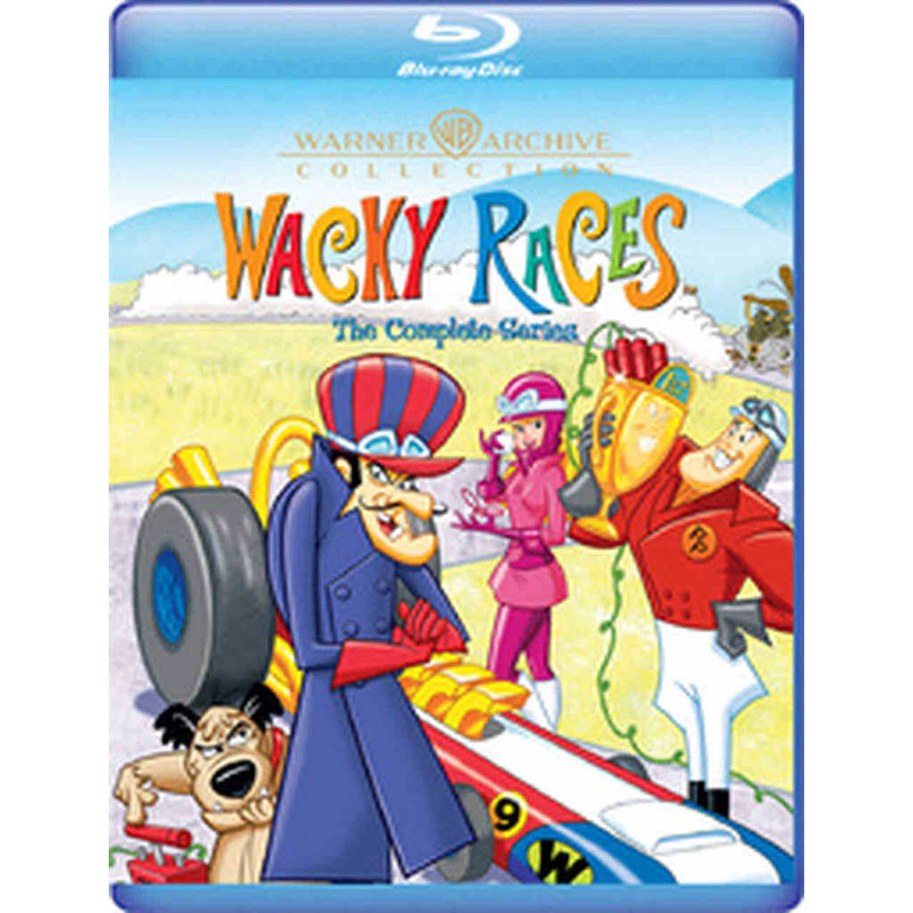 Blu Ray Corrida Maluca (Wacky Races) Serie Completa (Sem PT)