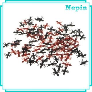 [Nepin] 100 Unidades De Figuras De Insetos De Formigas Falsas , Brinquedos De Piada Infantil , Suprimentos Para Festas D