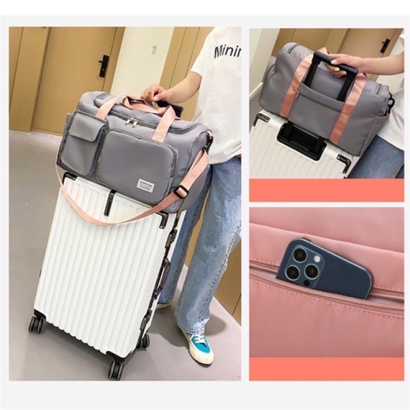 Bolsa Mala de Viagem Multifuncional de Grande Capacidade Resistente e Impermeável