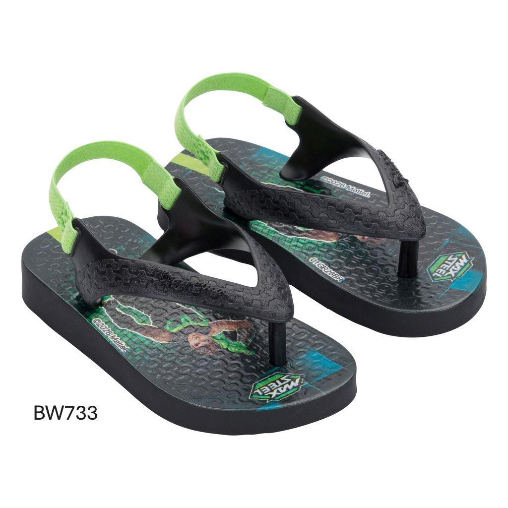 Chinelo Baby Ipanema Max Steel Leve Confortavel Resistente 26349 Preto BW733