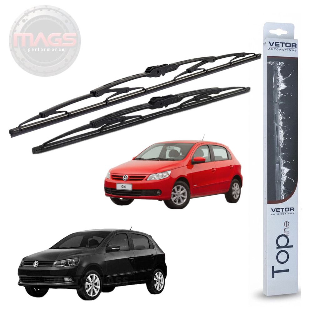 Par Palhetas Dianteiras Premium Gol G5 (2008 a 2012) ORIGINAL Vetor