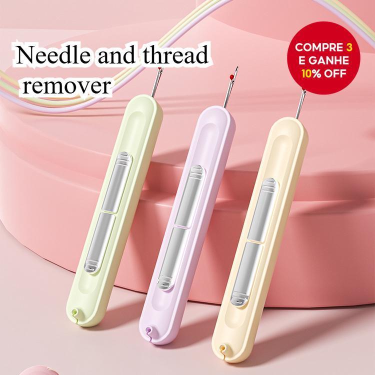 Passador De Agulha E Estripador De Costura 2 Em 1-Nova Ferramenta Multifuncional Para Idosos , Perfeita Artesanato DIY C