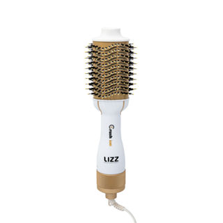 Escova Secadora Crush Íon 1300W Bivolt - Lizz Pro em Oferta na Shopee