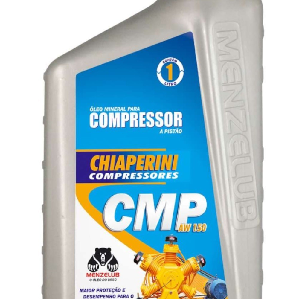 Detalhes do Óleo lubrificante mineral para compressores 1 litro - CMP AW 150 - Chiaperini