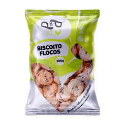 Biscoito Amanteigado Flocos 300g P&P