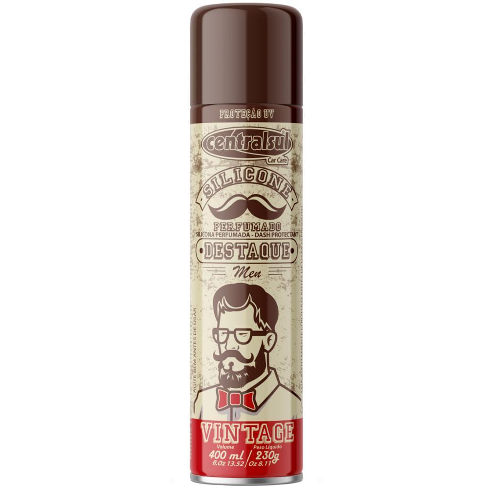 Silicone Spray Men Vintage 400ml Centralsul 014750-8 em Oferta na Shopee