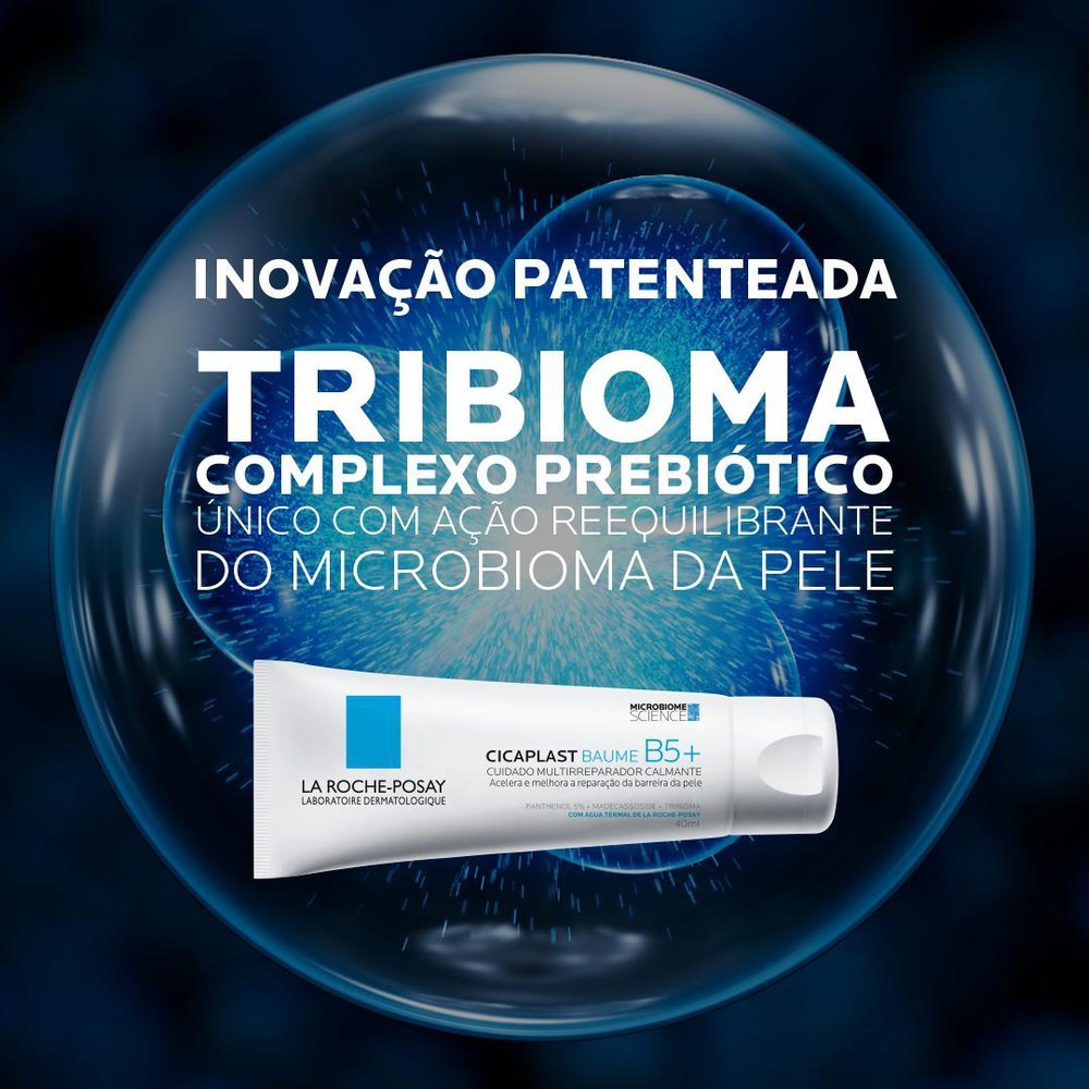 Detalhes do Cicaplast Baume B5+ La Roche Posay Cuidado Multirreparador Calmante 40ml