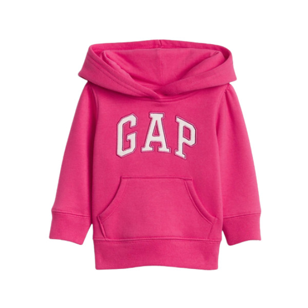 Blusa Moletom Pink sem Zíper GAP - Bebê Menina