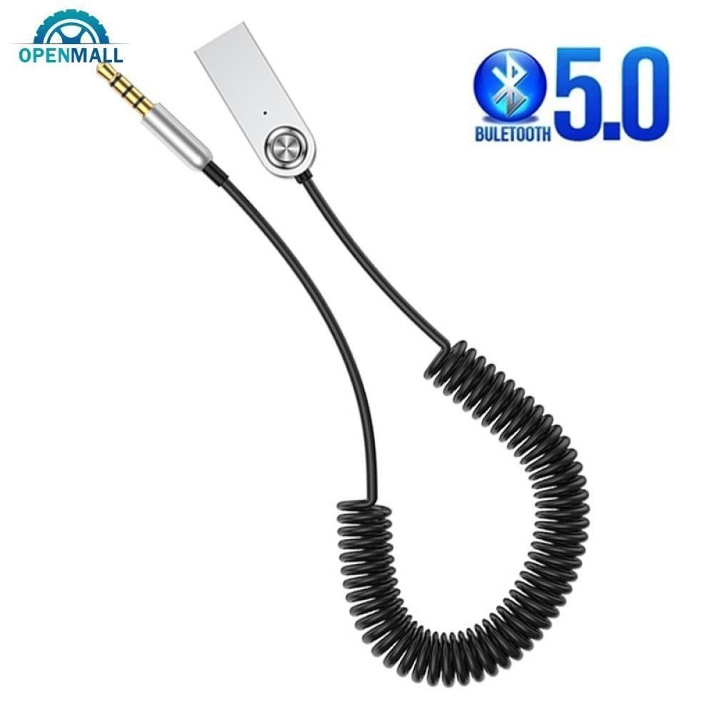 OPENMALL Aux Cabo Adaptador Bluetooth Auxiliar Dongle Para Carro 3.5mm Jack 5.0 4.2 4.0 Receptor Alto-Falante De Áudio D