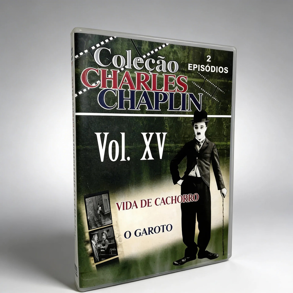 Dvd Coleção Charles Chaplin - Vol. Xv O Garoto
