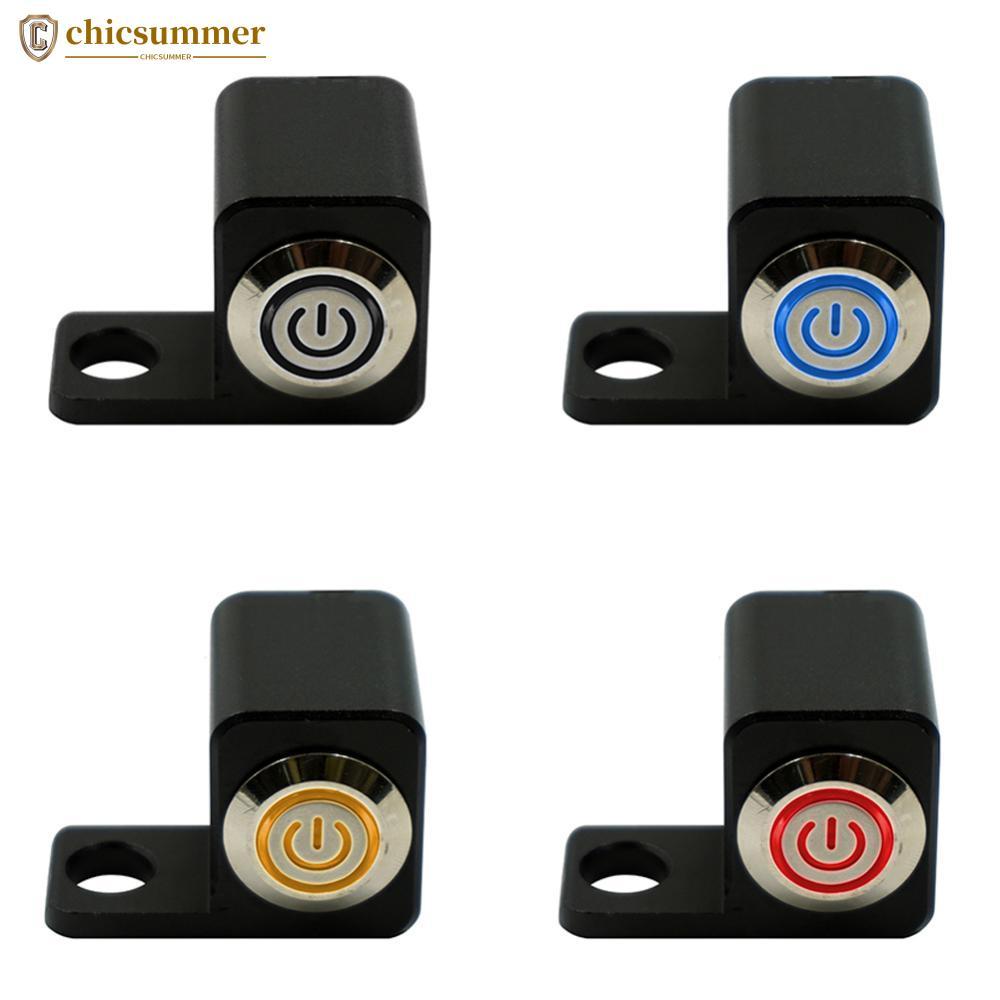CHICSUMMER CNC Motocicleta Switche Interruptor De Alimentação Guiador Controle Para Farol Alto Baixo Feixe Luz Nevoeiro 