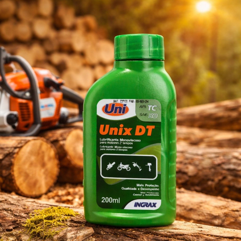 Oleo de Usar na Motosserra Roçadeira 2T 200mL