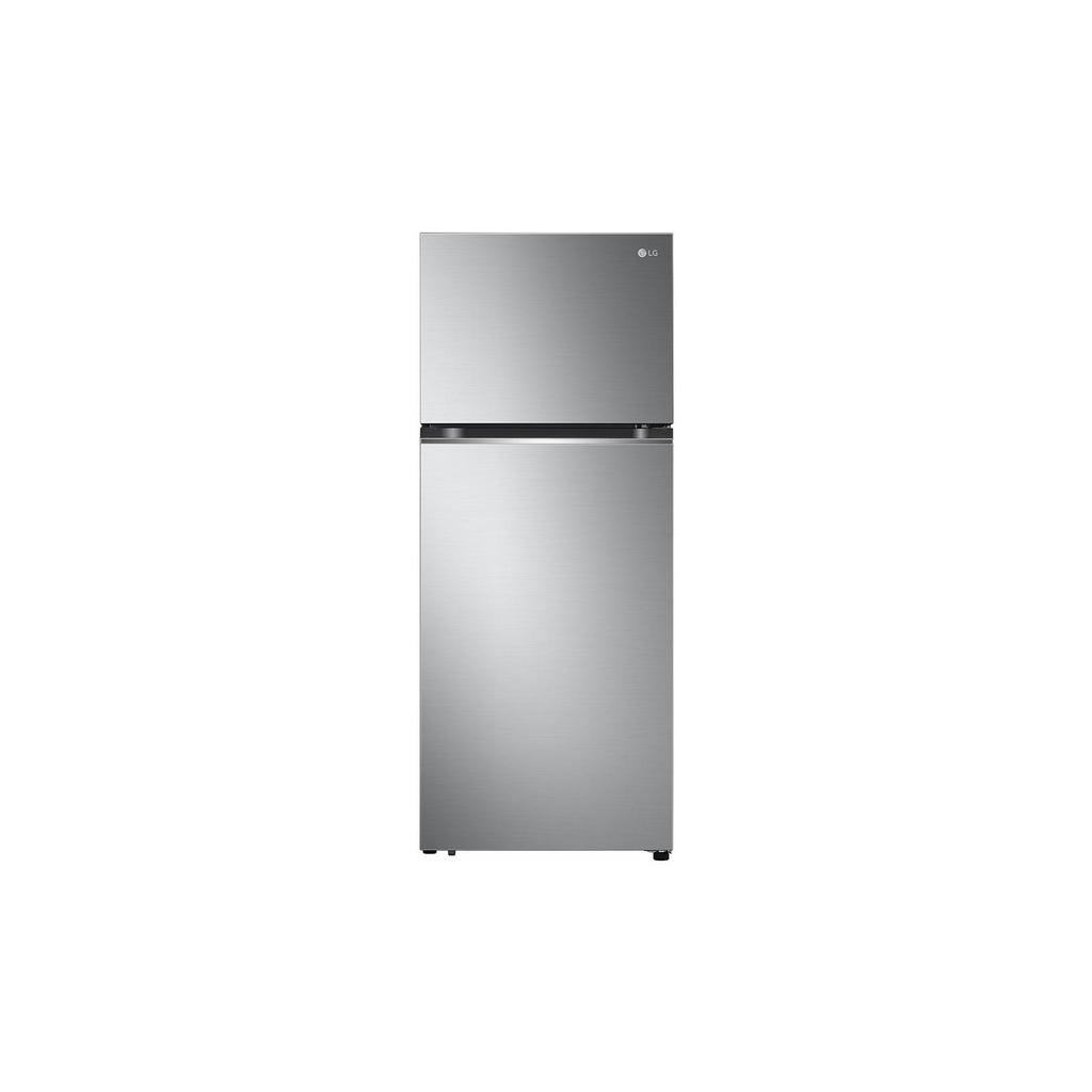 Geladeira LG Frost Free Inverter 395L Duplex Cor Inox Look (GN-B392PLM) 127V