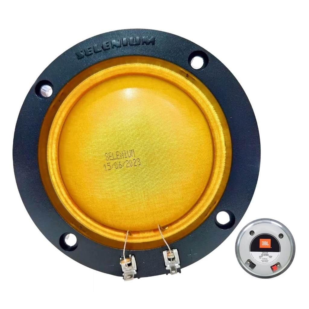 REPARO DRIVER JBL SELENIUM D350 PANCADÃO ORIGINAL