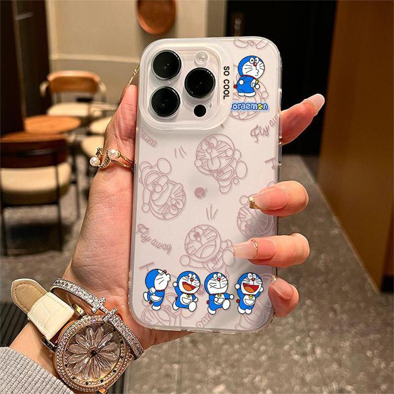 Capinha Para Samsung Galaxy A15 A14 A05S A23 A34 A35 A55 A54 A12 A13 S24 S20FE S23FE S24Ultra Desenhos fofos do Doraemon