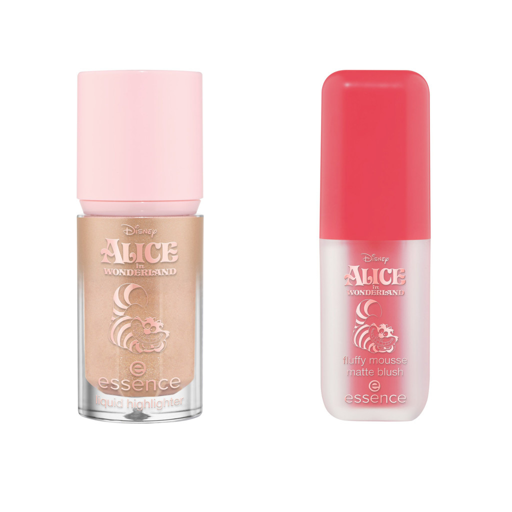 Kit Iluminador e Blush Alice País Das Maravilhas 1 essence