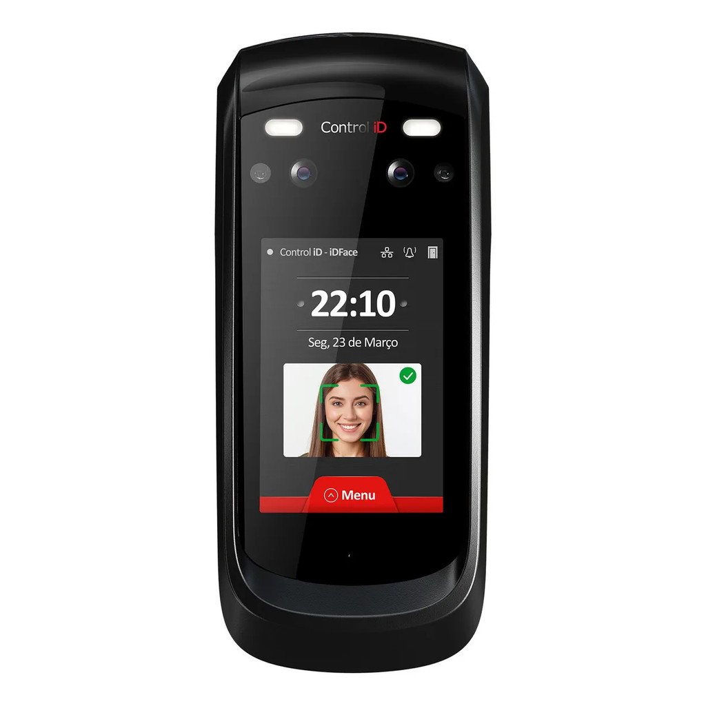 CONTROLADOR DE ACESSO FACIAL IDFACE 10K PROX 125KHZ COM SIP